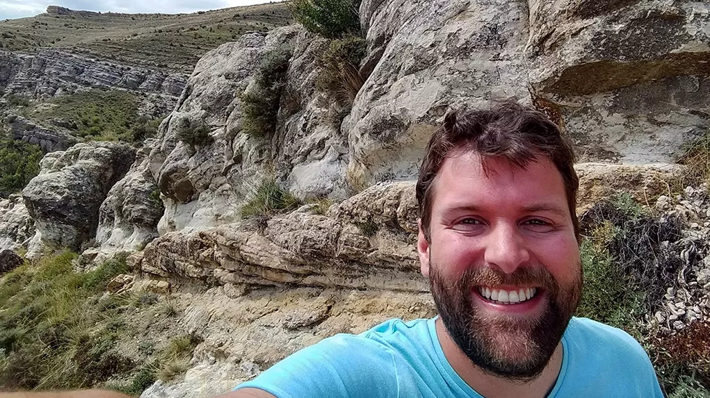 Picture of Grant Cole in nature