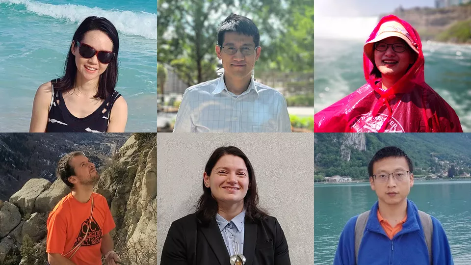 Collage of portraits of CGG Subsurface Imaging Team
