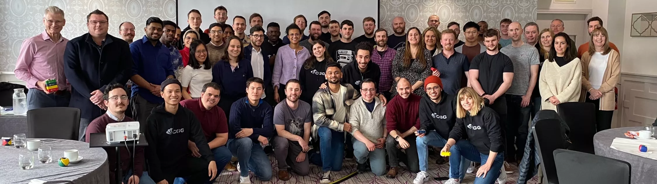 Picture of CGG geoscience team