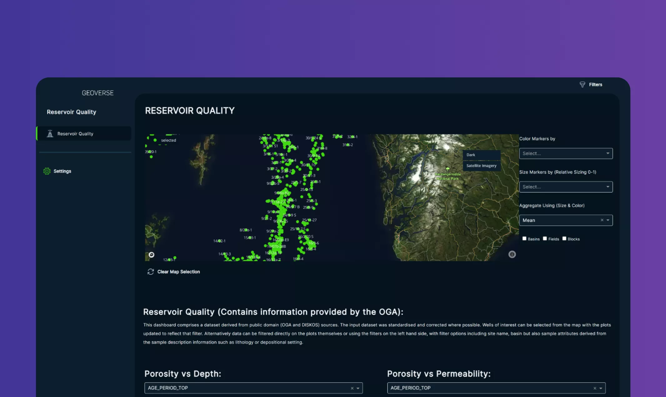 GeoVerse Reservoir Quality