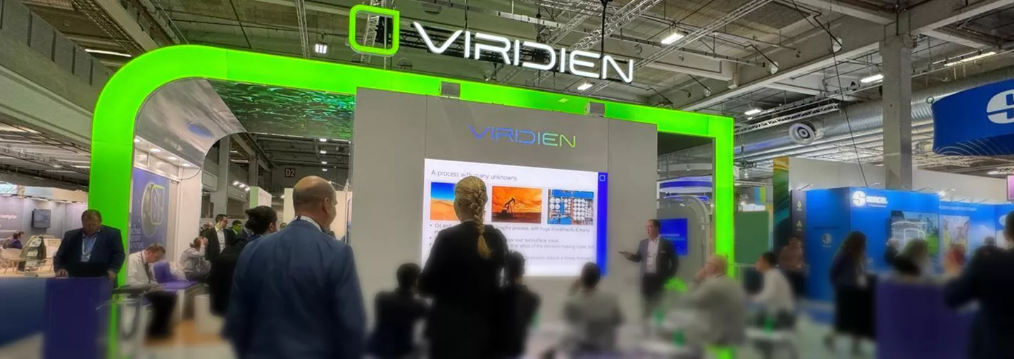 Image of Viridien booth