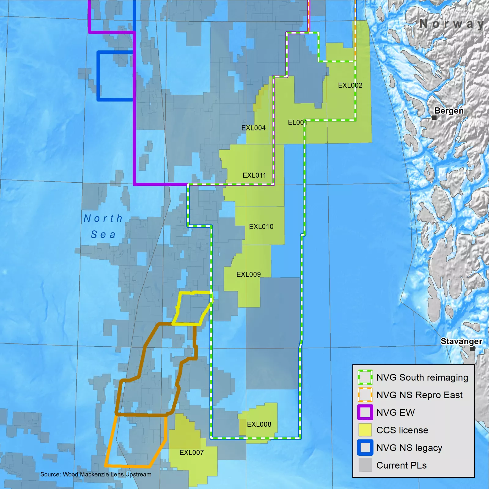 Viridien carbon storage licensing coverage for the NCS