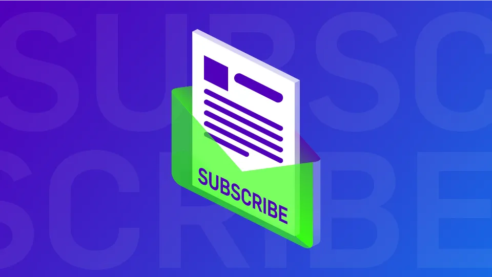 Sign up for notifications