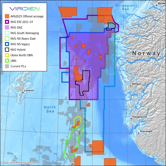 Viridien NCS blocks Map