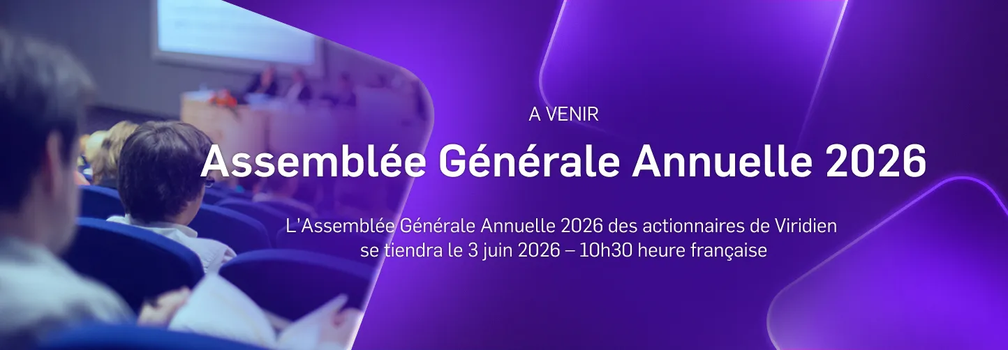 Image of 2026 Viridien Annual General meeting in French