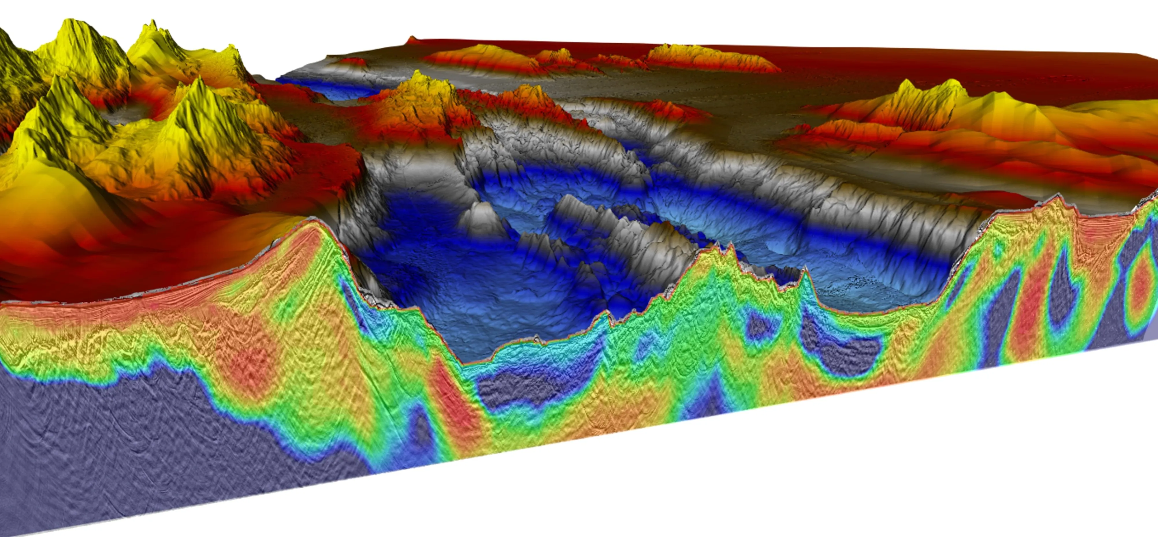Viridien seismic image of Mons Treasure