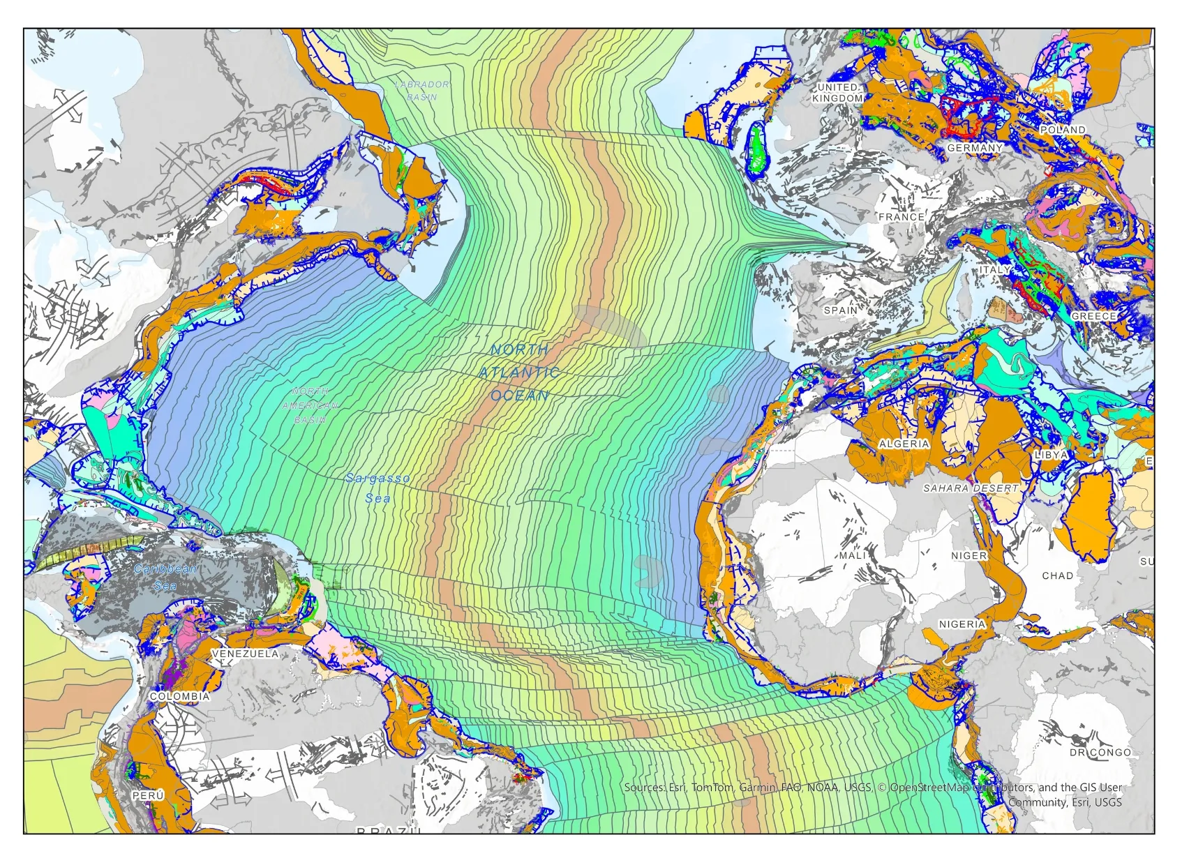 Image of GeoVerse Paleospace data display 